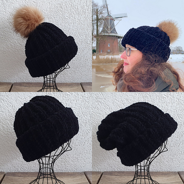 Ripple Chenille Hat