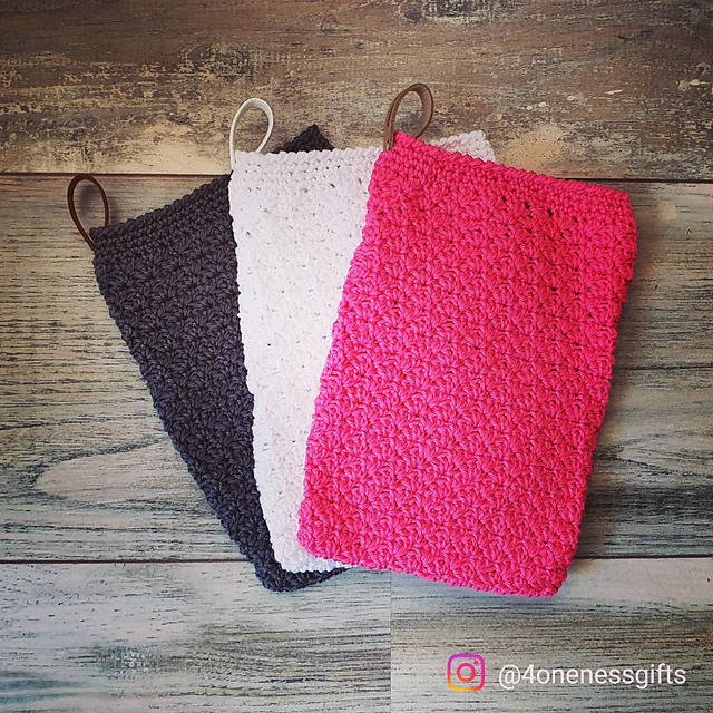 Washcloth Blanketstitch