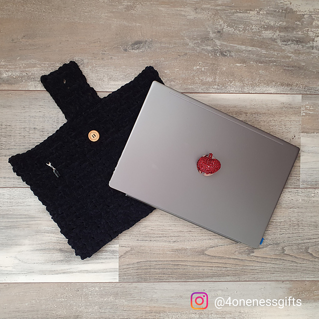 Soft Chenille Laptop Cover