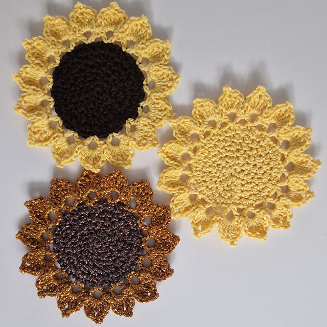 Sun Flower Coaster