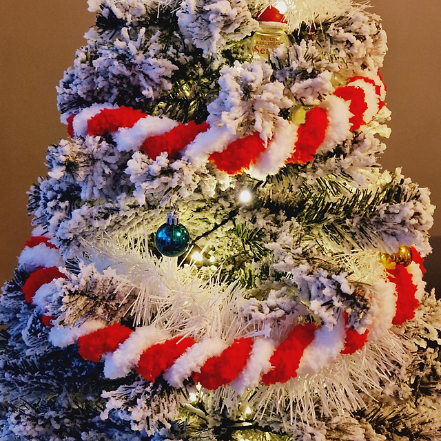 Candy Cane Garland