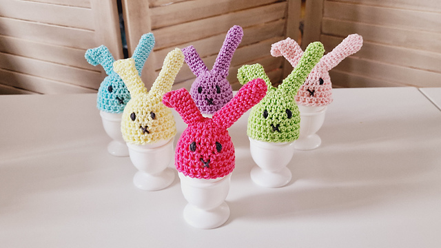 Pastel Easter Egg Bunnies