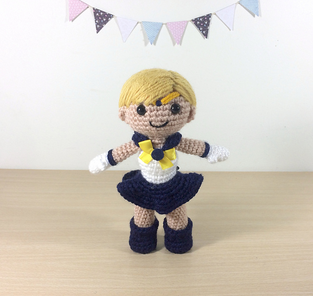 Sailor Uranus Amigurumi Plush Doll