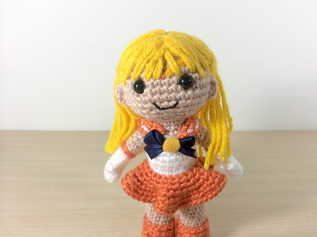 Sailor Venus Amigurumi Plush Doll