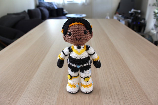 Hunk Voltron Amigurumi Doll