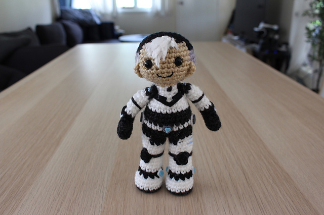 Shiro Voltron Amigurumi Doll