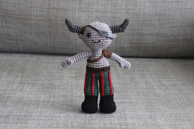 Iron Bull Amigurumi