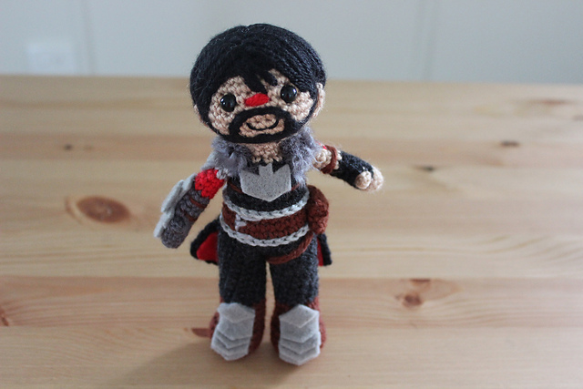 Garrett Hawke Male Amigurumi Doll