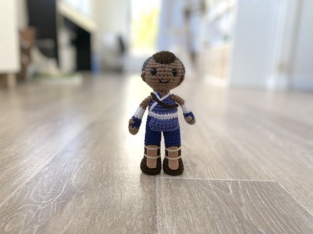 Sokka Avatar Amigurumi Doll