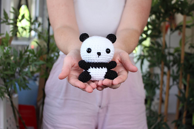 Panda amigurumi