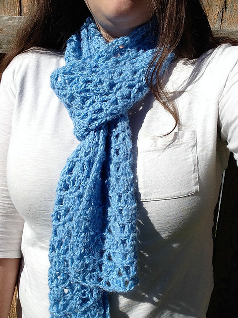 Lace Cluster Scarf