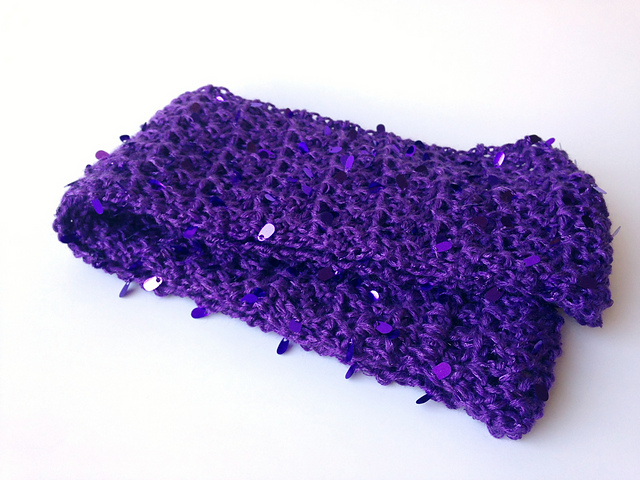 Girls Sparkle Scarf