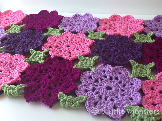 Kennedy's Flower Garden Blanket