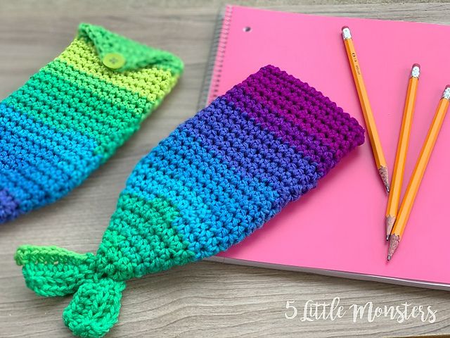 Mermaid Tail Pencil Pouch