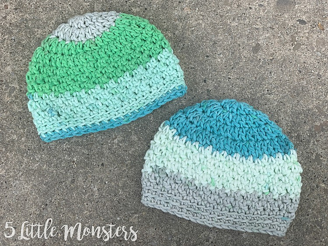 Textured Newborn Baby Hat