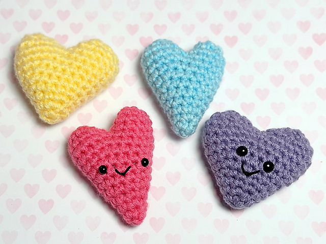 Pocket Size Puffy Hearts