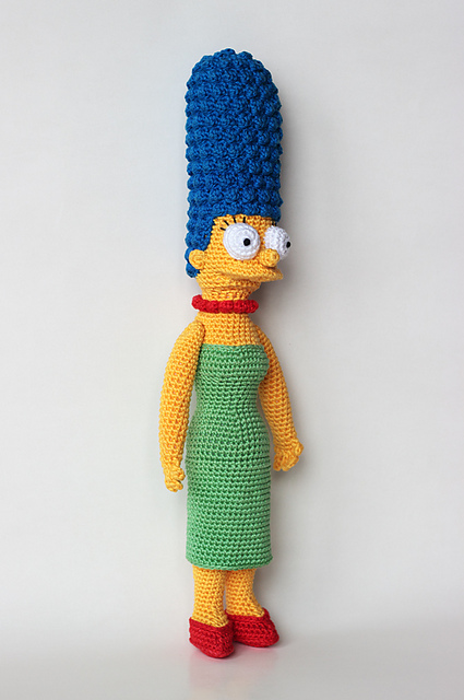 Marge Cartoon Character Doll