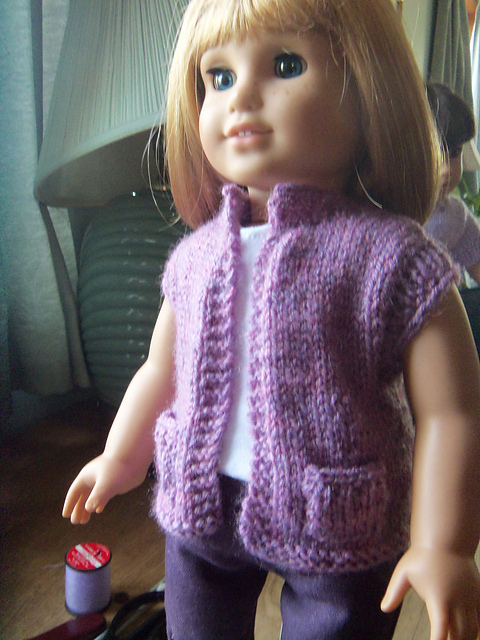 Summer Vest for American Girl Dolls
