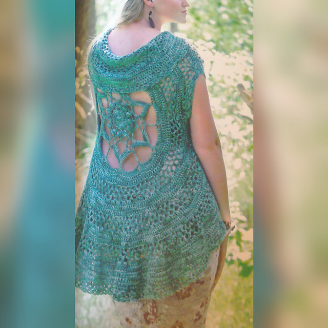 Forest Mandala Shrug