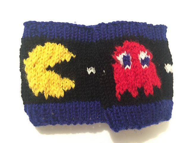 Pacman & Blinky headband