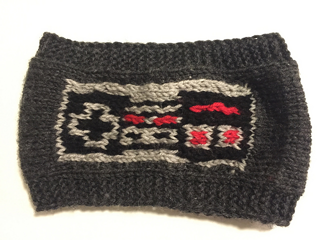 NES controller headband