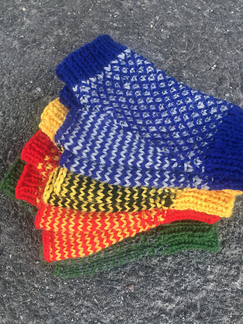 Broken seed team mittens