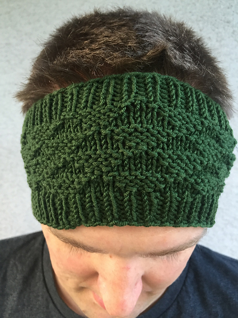 Trippy triangle headband