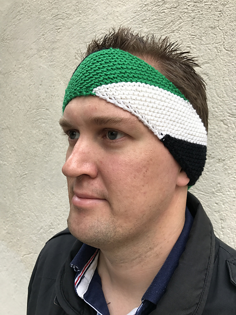 Sweet striped headband