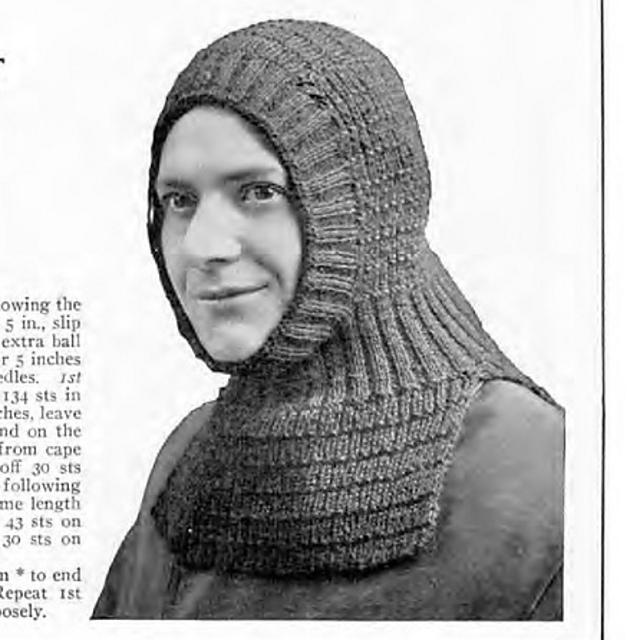 Knitted Helmet No. 491