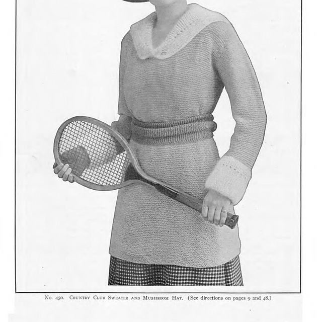 No. 450, The Country Club Sweater Frontispiece