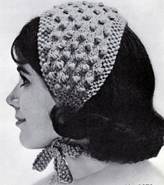 Popcorn-Stitch Headband