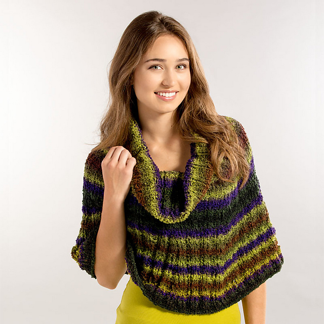 Cowl Neck Capelet