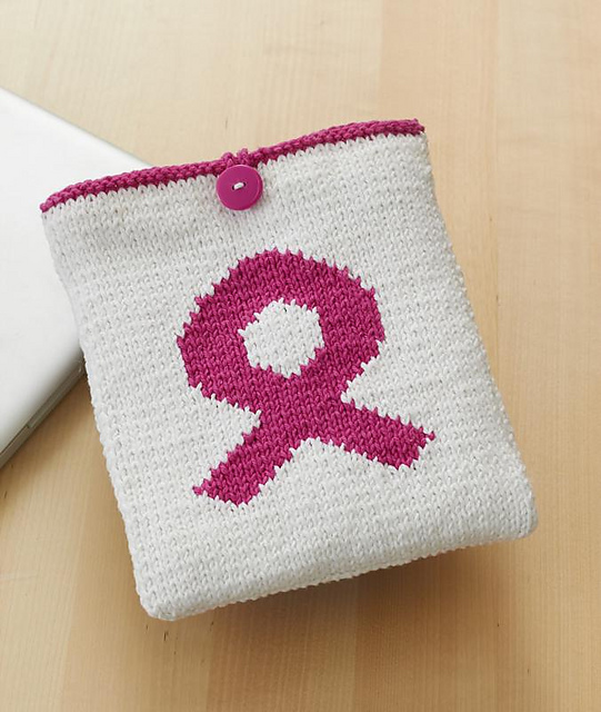 Knit for Cure Tablet Cover