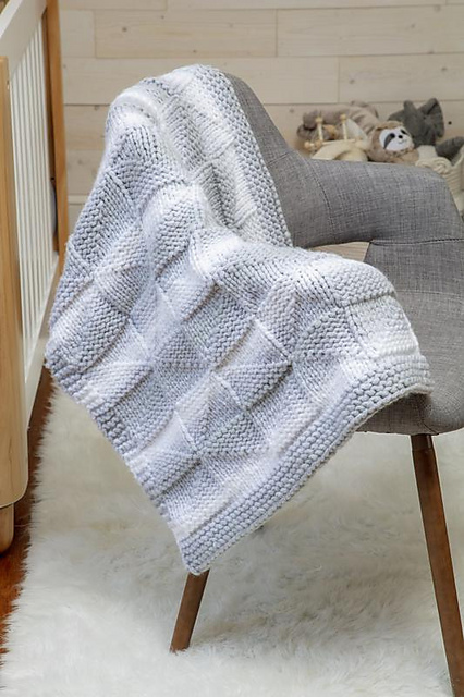 Pinwheel Baby Blanket