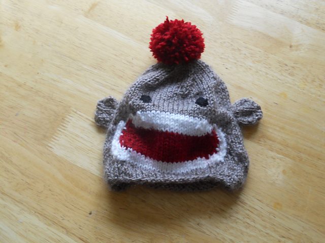 Sock Monkey Hat