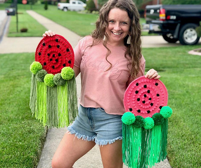 Crafty Watermelon Wall Hanger