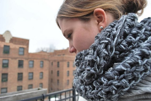 Super Quick Circle Scarf