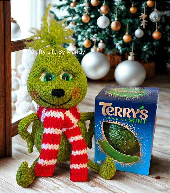 Ravelry: The Grump Choc Orange Cosy/Softie pattern by Mandi Wilson