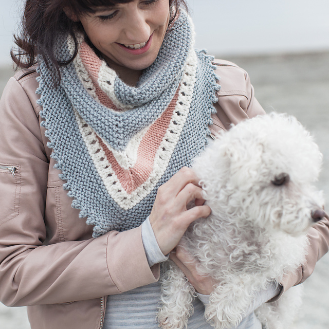 Dawn Skies Shawl