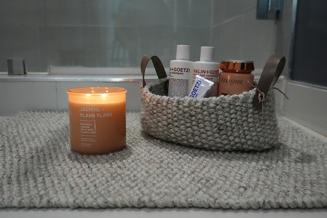 Tidy Textures Bathmat & Basket