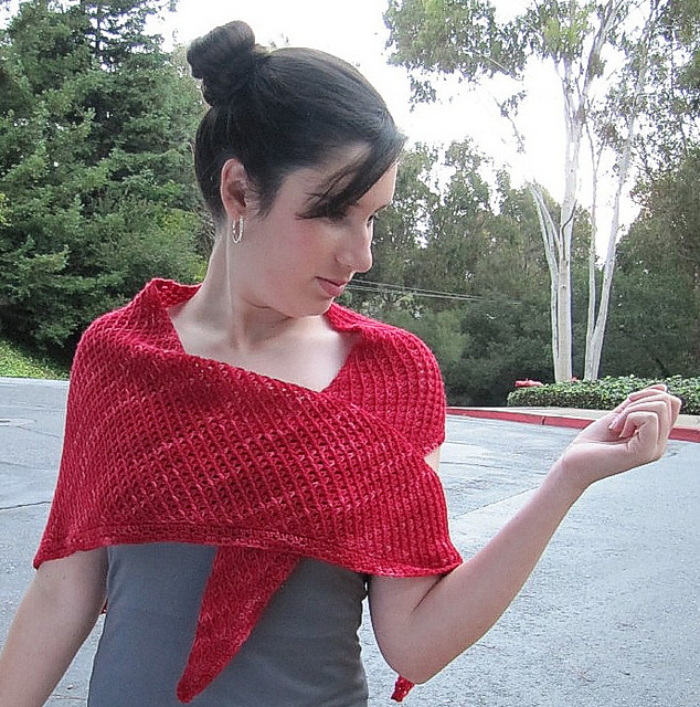 Carola Sideways Shawl