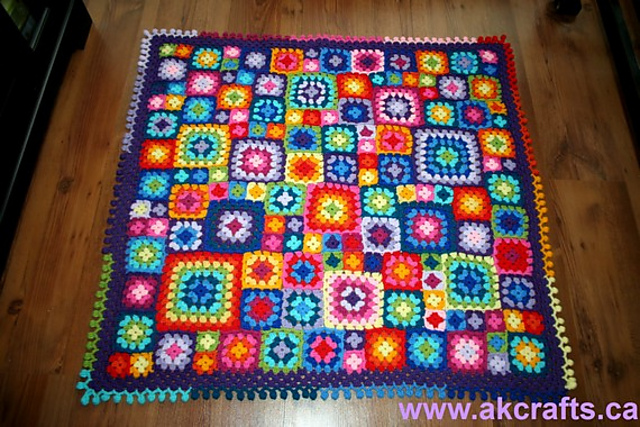 Happy Blanket Granny Afghan