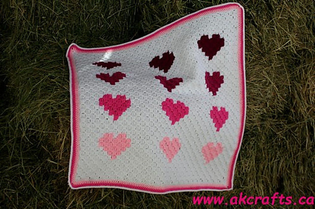 Be My Little Valentine - Corner to Corner