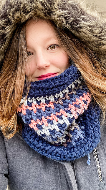 Linden Cowl and Infinity Scarf