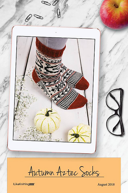 Autumn Aztec Socks