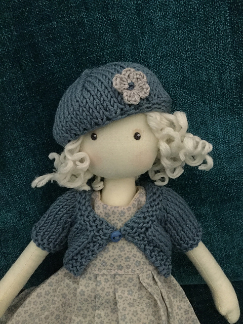Cardigan and Beret