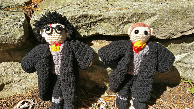 Harry Potter and Ron Weasley