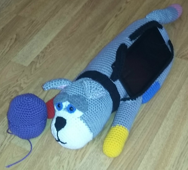 Kitty Cat Tablet Pillow