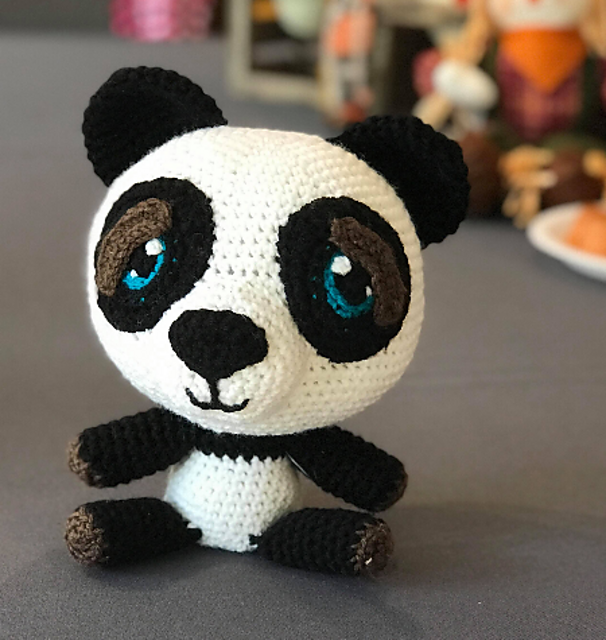 Big Head Baby Animals PANDA