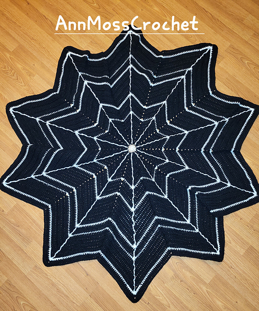Spider Web Afghan